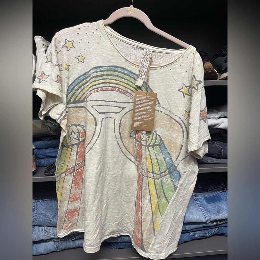 Magnolia Pearl boyfriend tshirt NWT